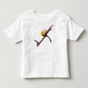 Camiseta De Bebé Caracol en la rama