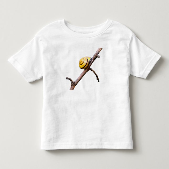 Camiseta De Bebé Caracol en la rama (Anverso)