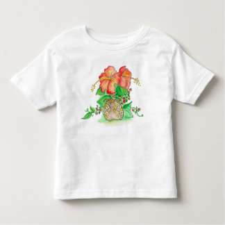 Camiseta De Bebé Caracoles en el jardín