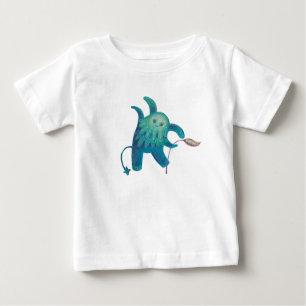 Camiseta De Bebé carácter de primavera lindo