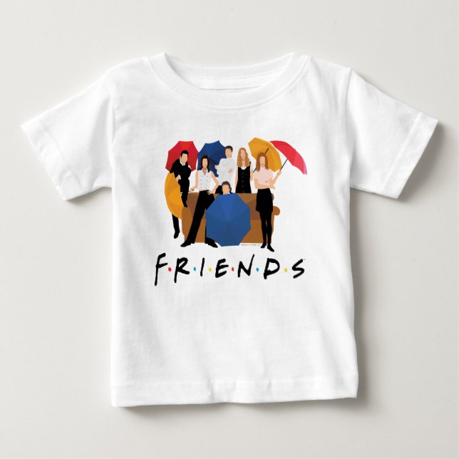 Camiseta De Bebé Carácter FRIENDS™ Silhouette T-Shirt (Anverso)