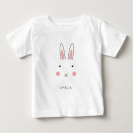 Camiseta De Bebé Carácter kawaii lindo conejito rosado niño de Pasc