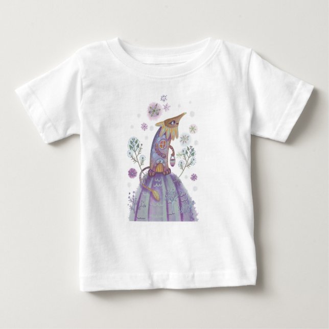 Camiseta De Bebé carácter mágico de navidad (Anverso)