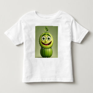 Camiseta De Bebé Carácter pepino gracioso