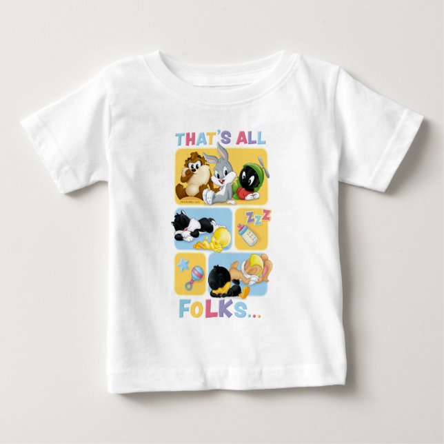 Camiseta De Bebé Caracteres Baby LOONEY TUNES™ | Todos son personas (Anverso)