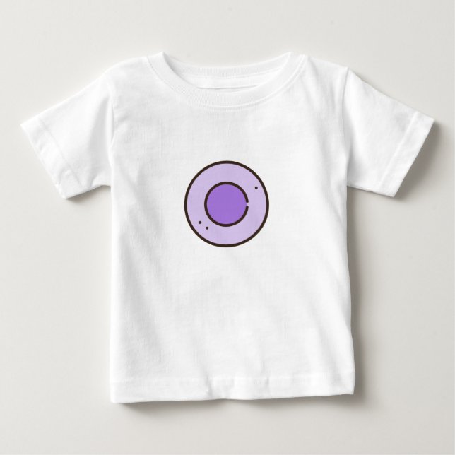 Camiseta De Bebé caramelo (Anverso)