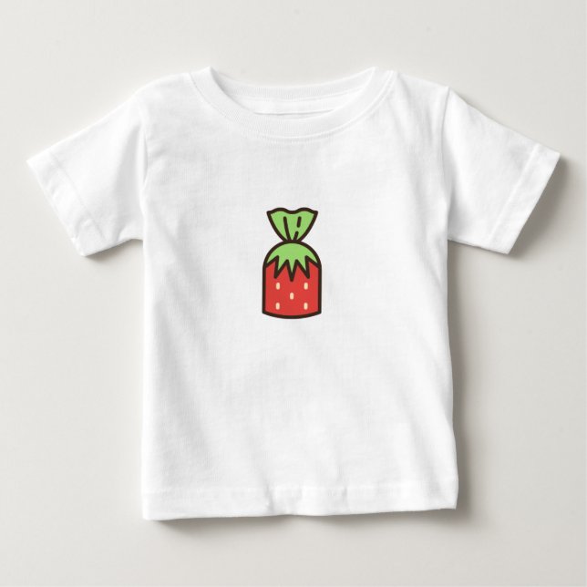 Camiseta De Bebé caramelo 4 (Anverso)