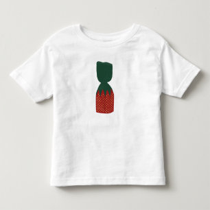 Camiseta De Bebé Caramelos de Bombones de Fresa