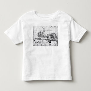 Camiseta De Bebé Caravanas que cruzan los Urales en la manera a