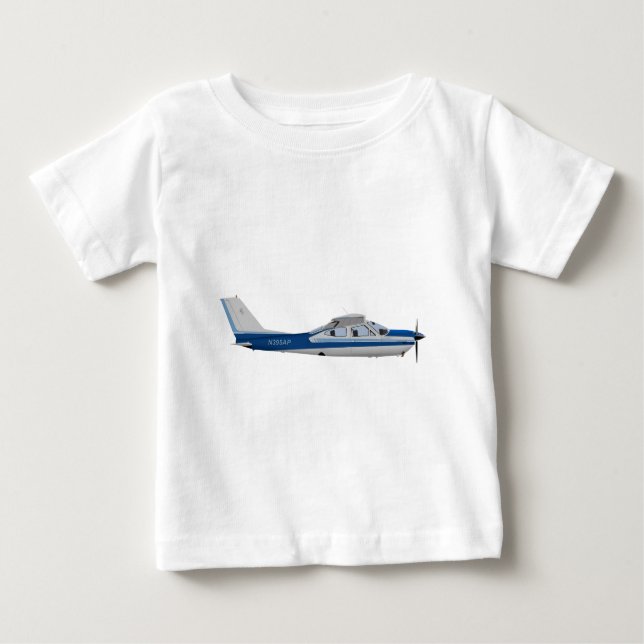 Camiseta De Bebé Cardenal 395395 de Cessna 177RG (Anverso)
