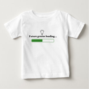 Camiseta De Bebé Carga de futuro Genius - Tecnología Inspiradora y 