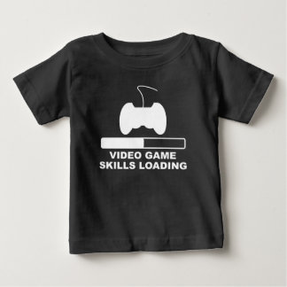 Camiseta De Bebé Carga de las habilidades del videojuego