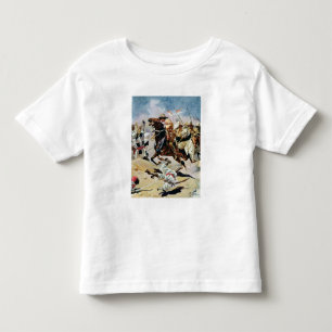 Camiseta De Bebé Carga de los 21ros lanceros en Omdurman