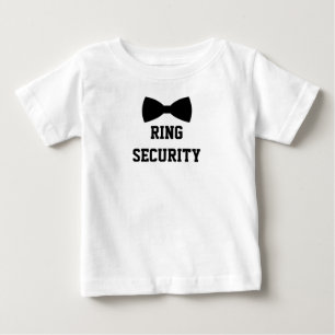 Camiseta De Bebé Cargador de anillo de seguridad de anillo