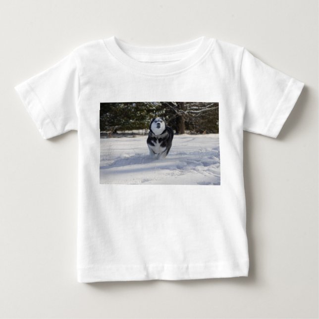 Camiseta De Bebé Cargando a través (Anverso)