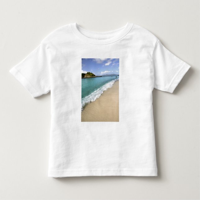 Camiseta De Bebé Caribe, Islas Vírgenes de los Estados Unidos, St.  (Anverso)