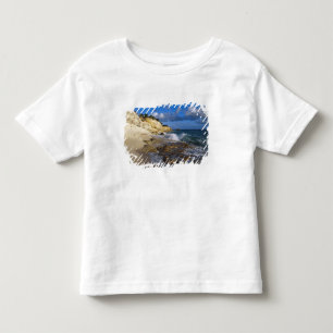 Camiseta De Bebé Caribe, San Martín, Acantilados en la playa de Cup