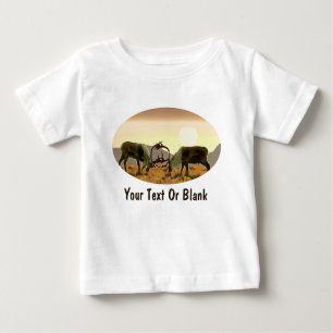 Camiseta De Bebé Caribou Duel