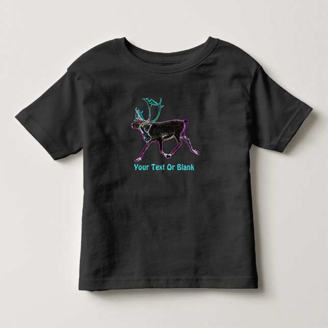 Camiseta De Bebé Caribou Eléctrico (Anverso)