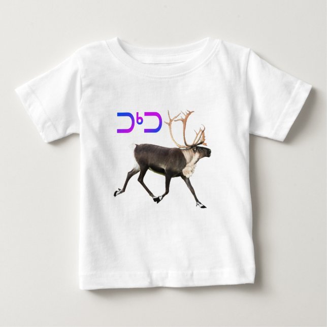 Camiseta De Bebé Caribú - Tuktu (Anverso)