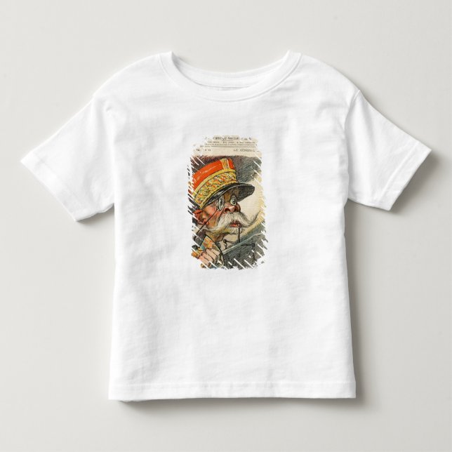 Camiseta De Bebé Caricatura de general Zurlinden (Anverso)