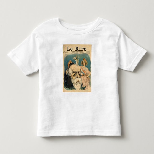 Camiseta De Bebé Caricatura de Henri Brisson, (Anverso)