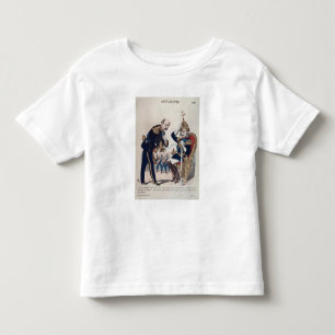 Camiseta De Bebé caricatura de Kaiser Wilhelm de Prusia