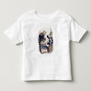 Camiseta De Bebé caricatura de Kaiser Wilhelm de Prusia