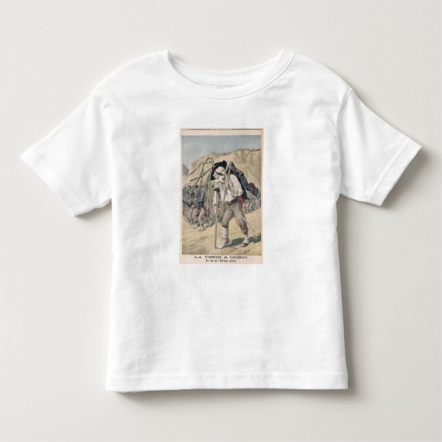 Camiseta De Bebé Caricatura de la derrota de Crispi (Anverso)