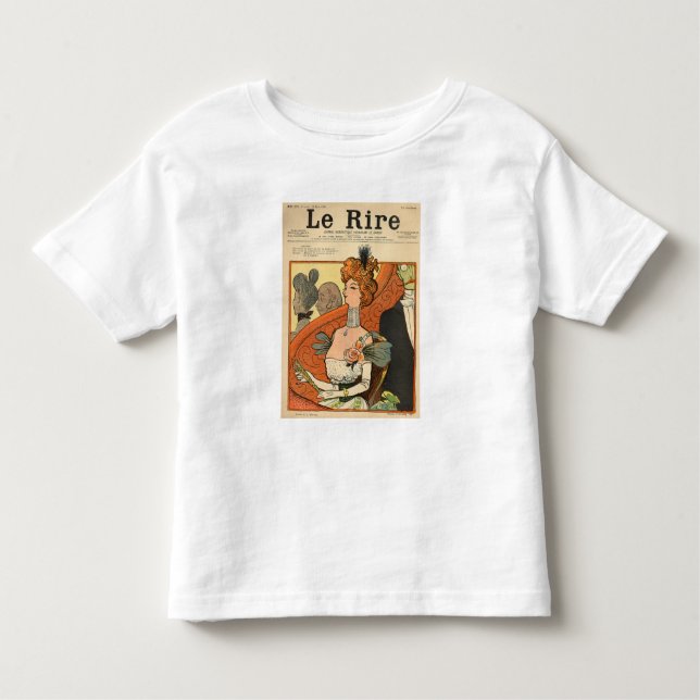 Camiseta De Bebé Caricatura de un marqués francés (Anverso)