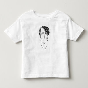 Camiseta De Bebé Caricatura de W.B. Yeats, 1898