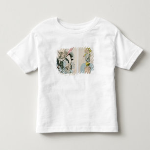Camiseta De Bebé Caricaturas de Victor Hugo y de Napoleon III