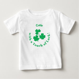 Camiseta De Bebé Cariño Con Un Toque De Suerte! Día De San Patricio
