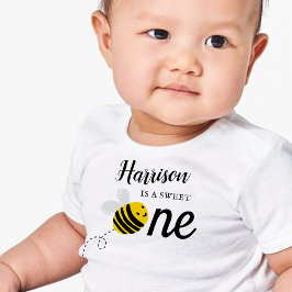 Camiseta De Bebé Cariño dulce primer cumpleaños