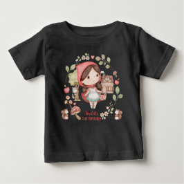 Camiseta De Bebé Cariñosa y Caprichosa Caperucita Roja Cumpleaños