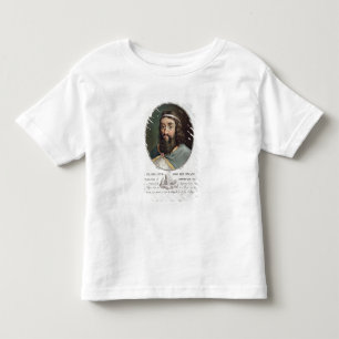 Camiseta De Bebé Carlomagno (747-814), rey de Francia, grabó cerca