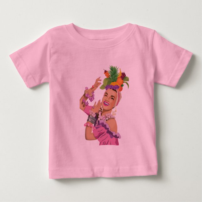 Camiseta De Bebé Carmen Miranda (Anverso)