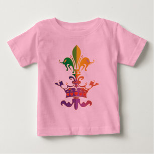Camiseta De Bebé Carnaval Fleur de Crown