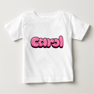 Camiseta De Bebé Carol Pink Baby T-Shirt