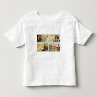 Camiseta De Bebé Carolina del Norte, Connecticut, Virginia