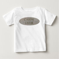 Camiseta de bebé Carpe Diem Stone
