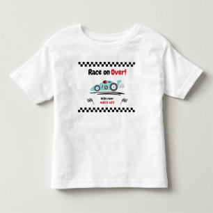 Camiseta De Bebé Carrera de cumpleaños de cualquier edad en el coch