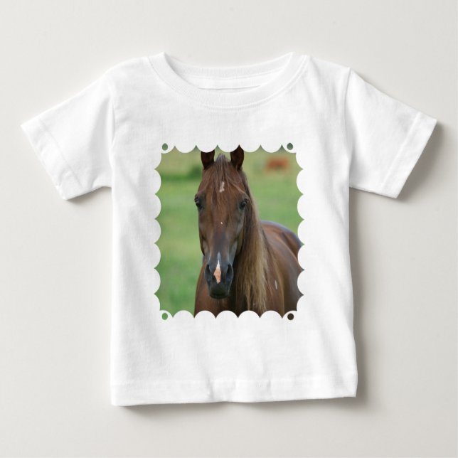 Camiseta De Bebé Carrera toscada Caballo Toddler T-Shirt (Anverso)