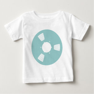Camiseta De Bebé Carrete de cinta de grabación