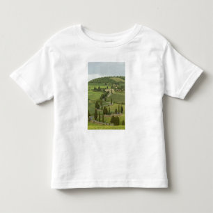 Camiseta De Bebé Carretera de Pienza a Montepulciano,