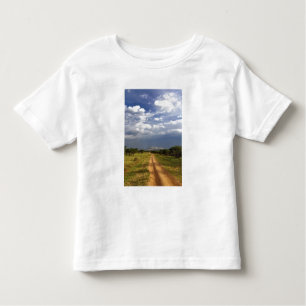 Camiseta De Bebé Carretera de tierra primitiva a través del norte