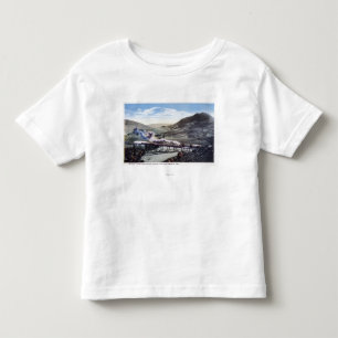 Camiseta De Bebé Carril limitado, curva de herradura