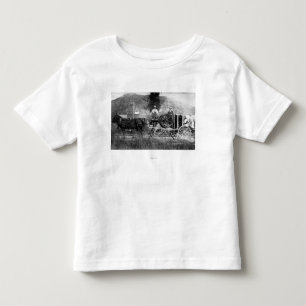 Camiseta De Bebé Carro traído por caballo