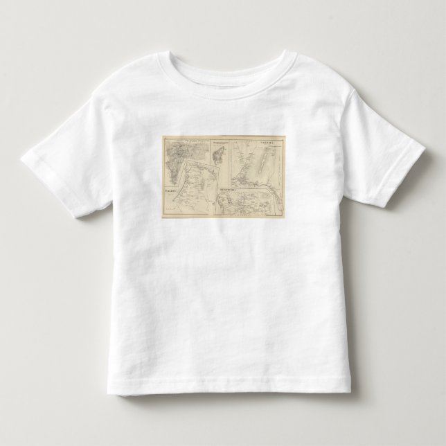 Camiseta De Bebé Carroll, Coos Co (Anverso)