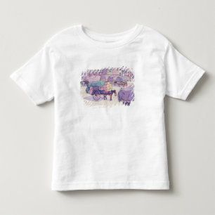 Camiseta De Bebé Carros del heno, mercado del Cumberland (aceite en